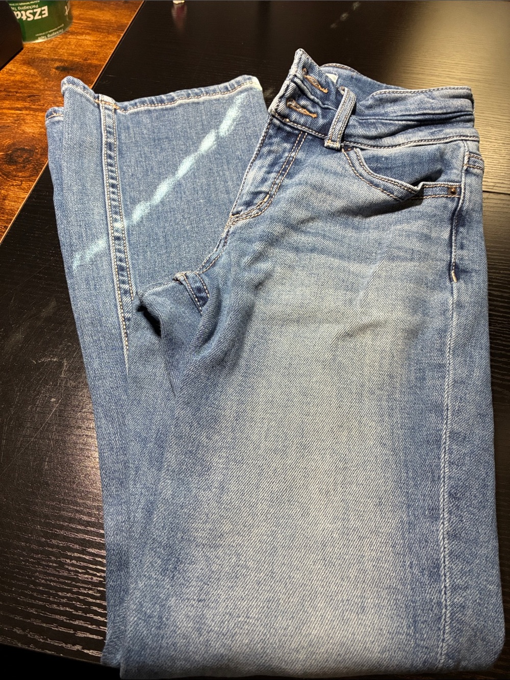 BKE Women’s Light Blue curvy, tailored boot cut Jeans